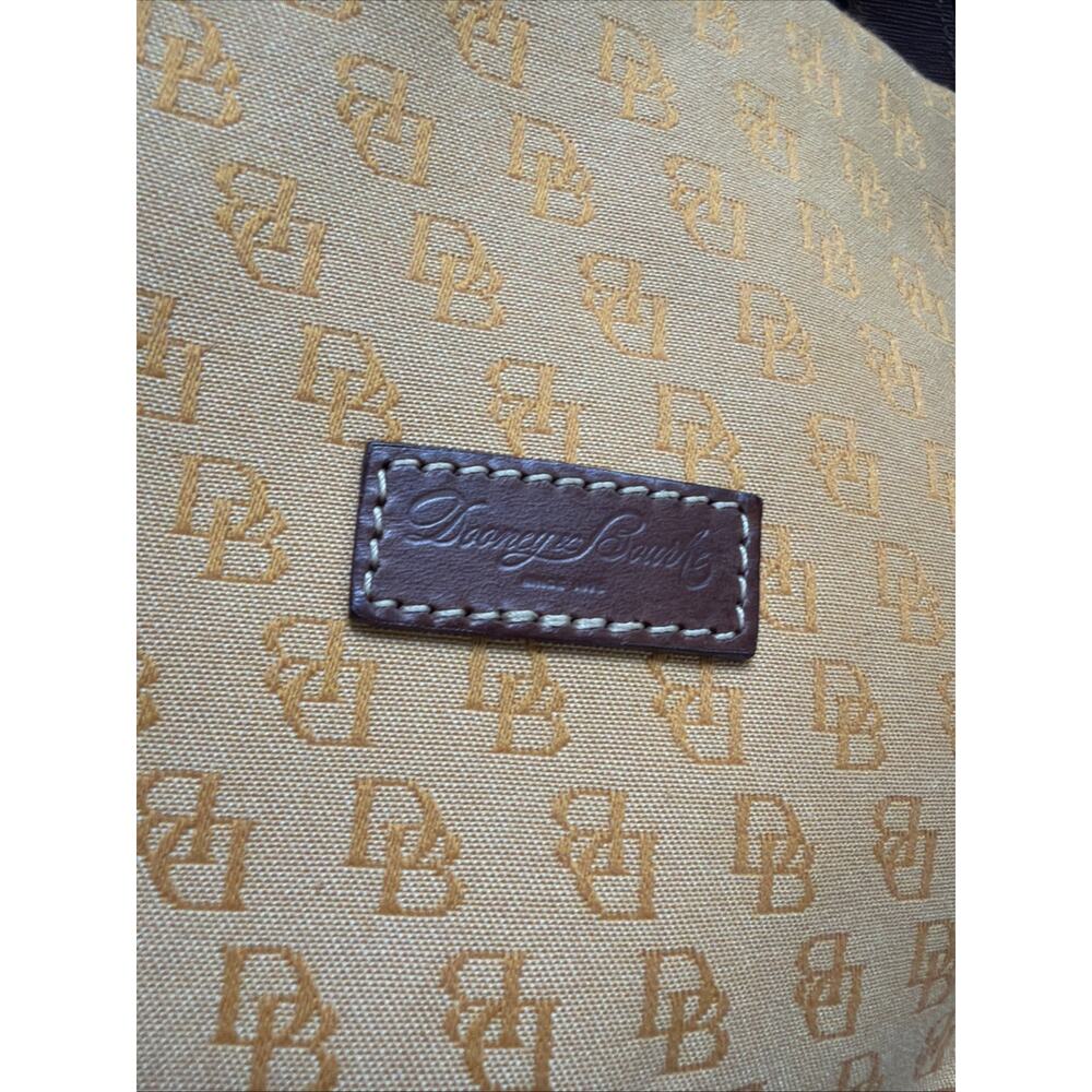 Dooney & Bourke Mustard and Brown Canvas bag - Picture 8 of 8